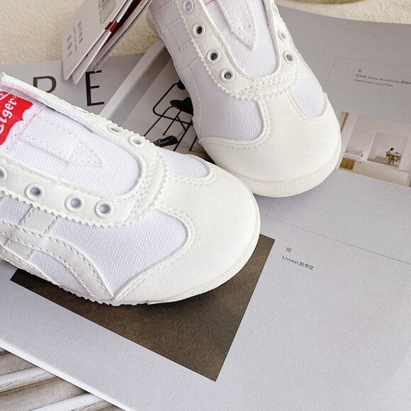 Onitsuka Tiger by Asics White Canvas Sneakers - Picture 6 of 9